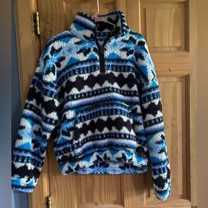 Womens fuzzy fleece/sweater